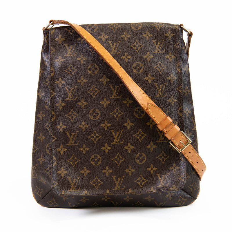 Louis Vuitton Brown Monogram Canvas Musette Salsa GM