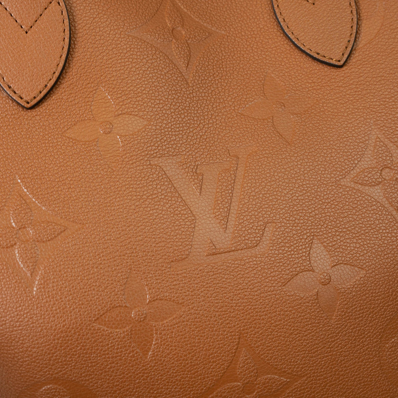 Louis Vuitton Cognac Empreinte Leather Monogram Giant Neverfull MM
