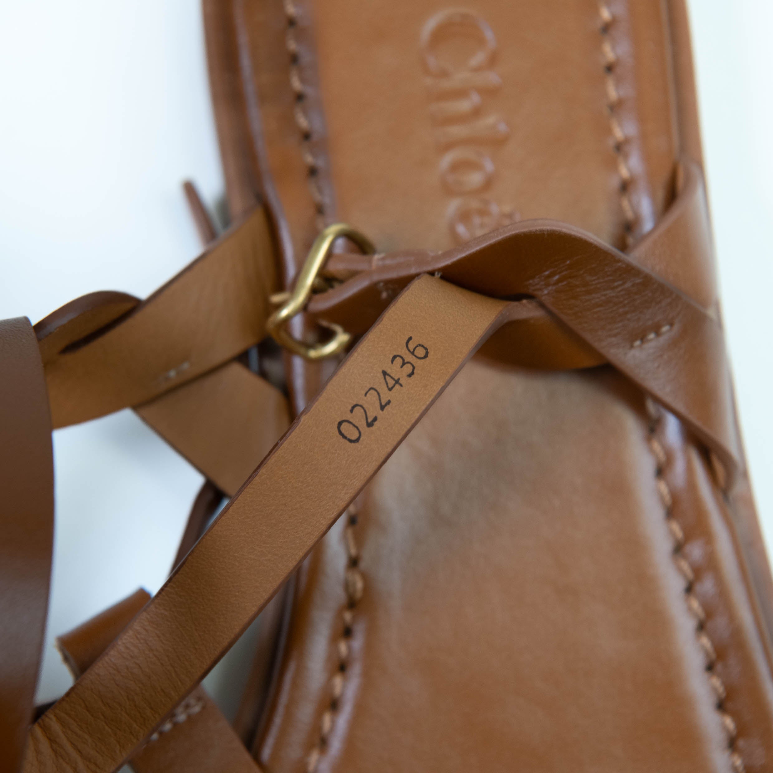 サンダル・ミュール Chloe 'Marcie' Brown Flat Thongs Sandals Chloé Marcie Sandal | Chloé