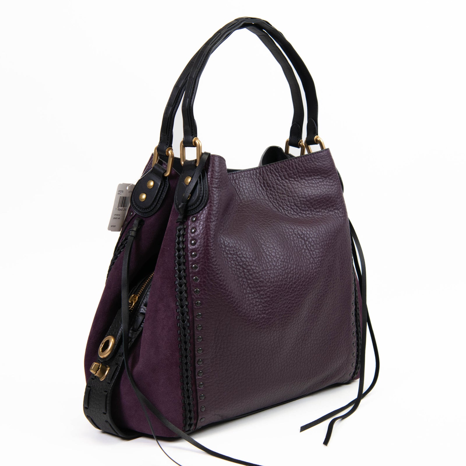 Coach edie 42 plum on sale