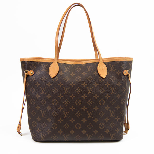 Louis Vuitton Brown Monogram Canvas Neverfull MM Tote Bag