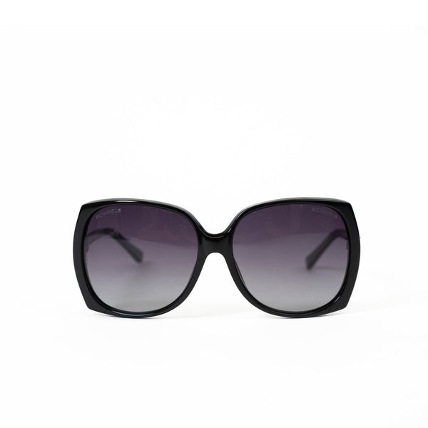Chanel Black CC Sunglasses 5218