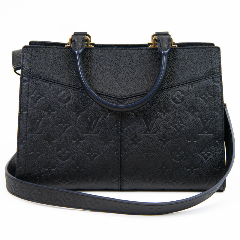 Louis Vuitton Black Empreinte Leather Sully MM Shoulder Bag