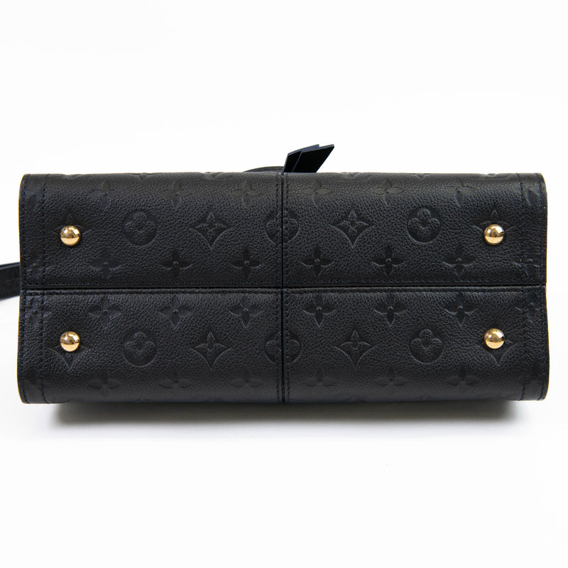 Louis Vuitton Black Empreinte Leather Sully MM Shoulder Bag