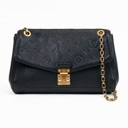 Louis Vuitton Black Empreinte Leather Saint Germain PM