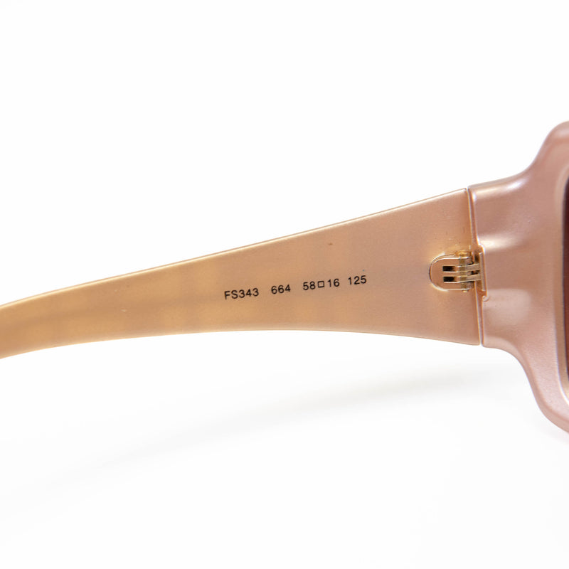 Fendi Pink Schimmer Sunglasses FD343