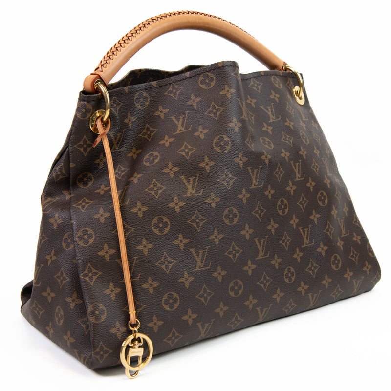 Louis Vuitton Brown Monogram Canvas Artsy MM Shoulder Bag