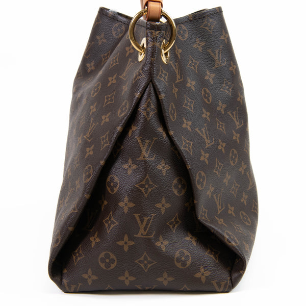 Louis Vuitton Brown Monogram Canvas Artsy MM Shoulder Bag