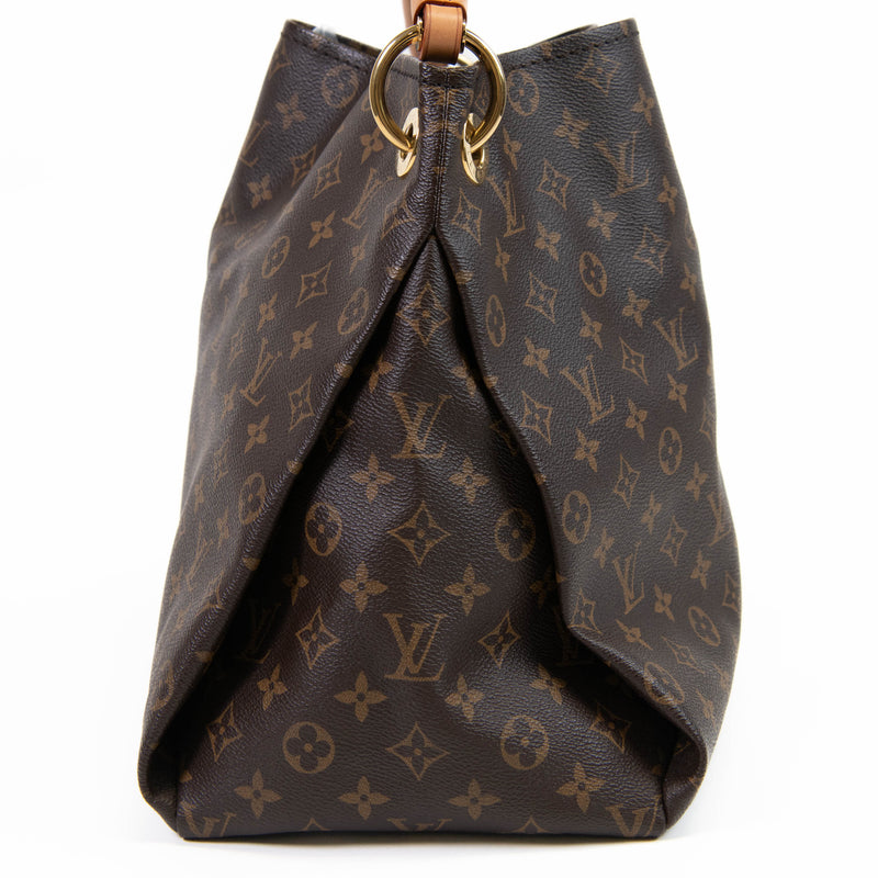 Louis Vuitton Brown Monogram Canvas Artsy MM Shoulder Bag