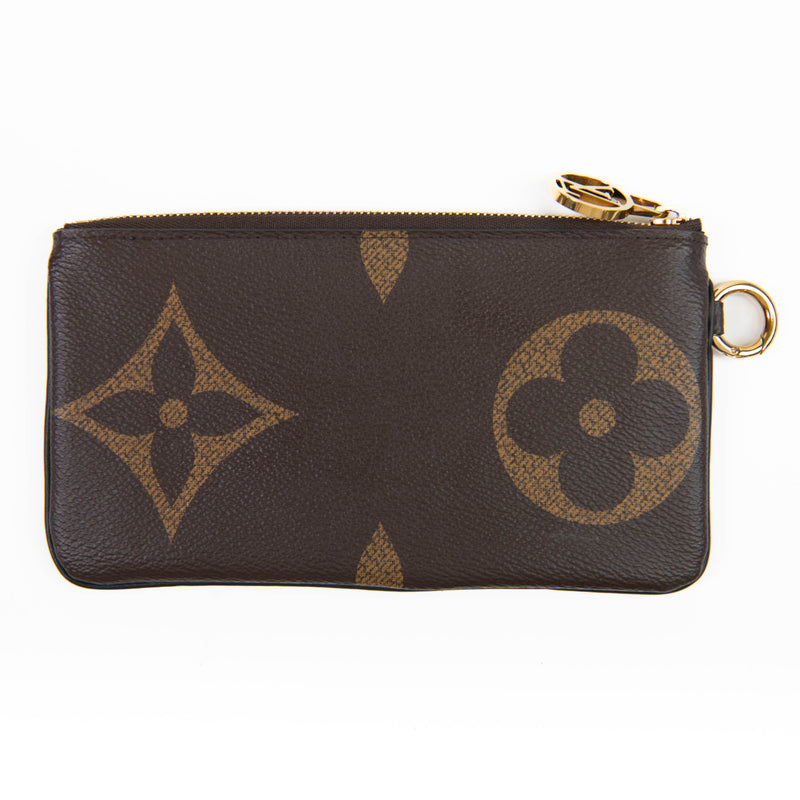 Louis Vuitton Reverse Brown Monogram Canvas Giant Rectangle Pouch