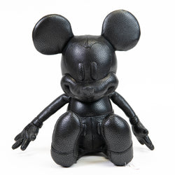 Coach Black Leather Micky Mouse Figure