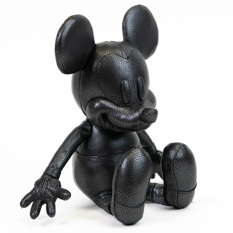 Coach Black Leather Micky Mouse Figure