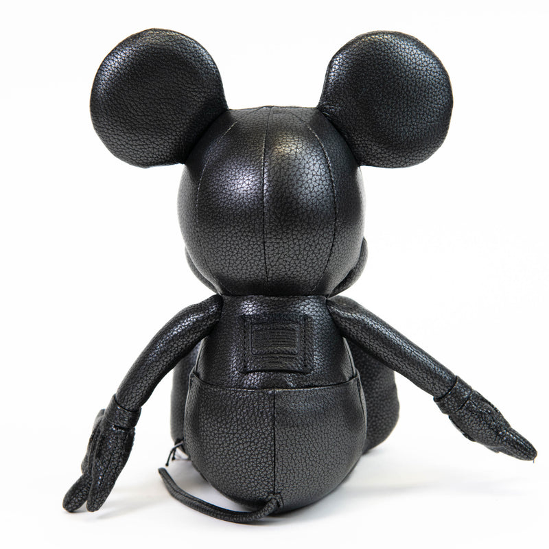 Coach Black Leather Micky Mouse Figure