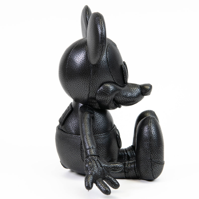 Coach Black Leather Micky Mouse Figure