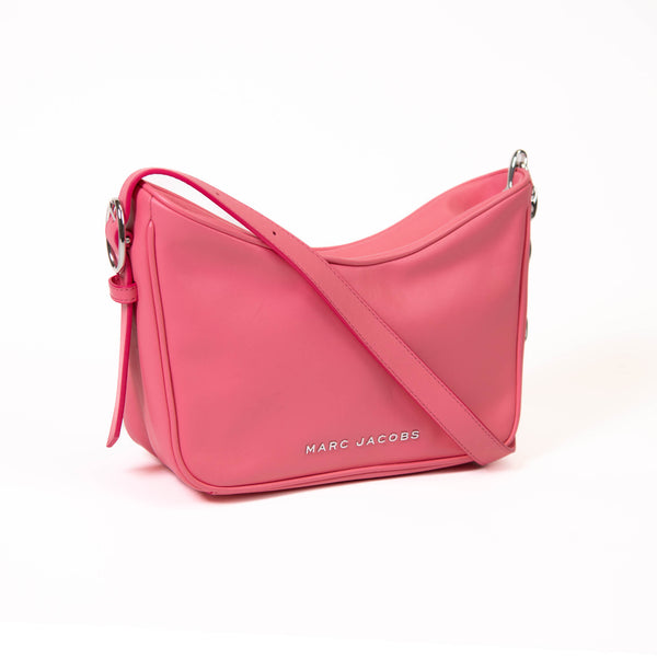 Marc Jacobs Pink Lemonade Leather Tempo Baguette Shoulder Bag