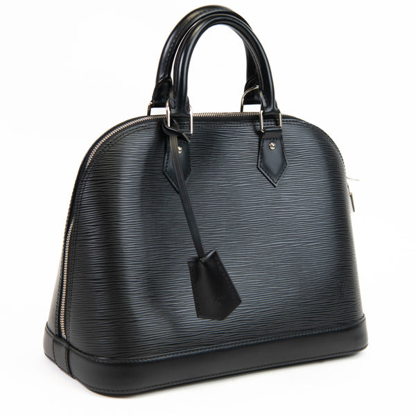 Louis Vuitton Black Epi Leather Alma MM