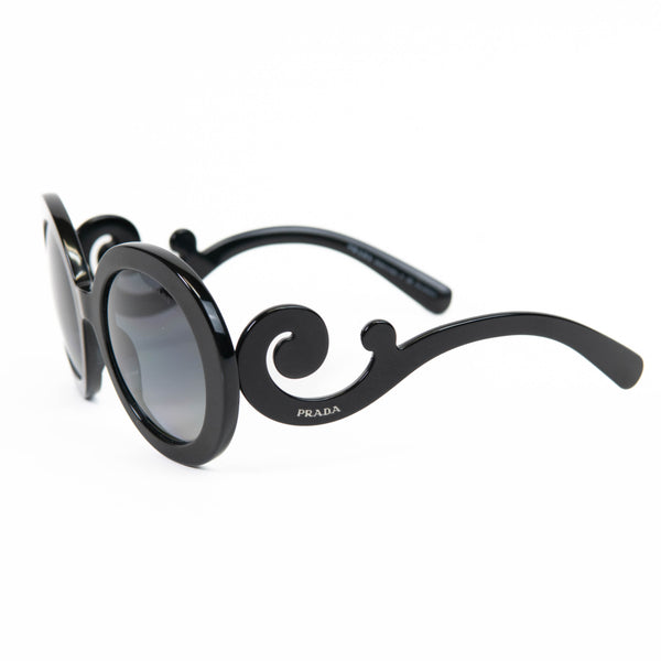 Prada Black Baroque Sunglasses SPR 27N