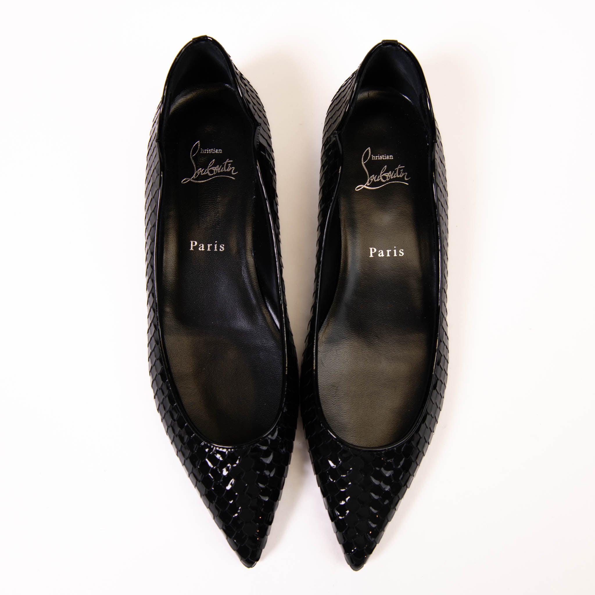 Christian Louboutin - Hot Chickita Black Patent Leather