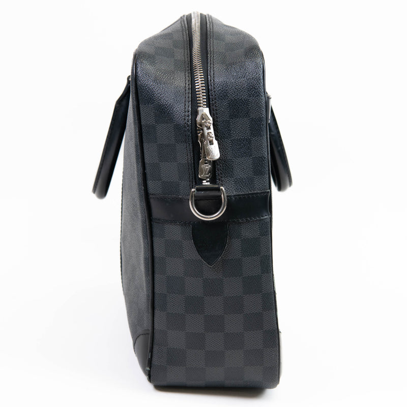 Louis Vuitton Damier Graphite Canvas Porte Documnets Voyage GM Bag