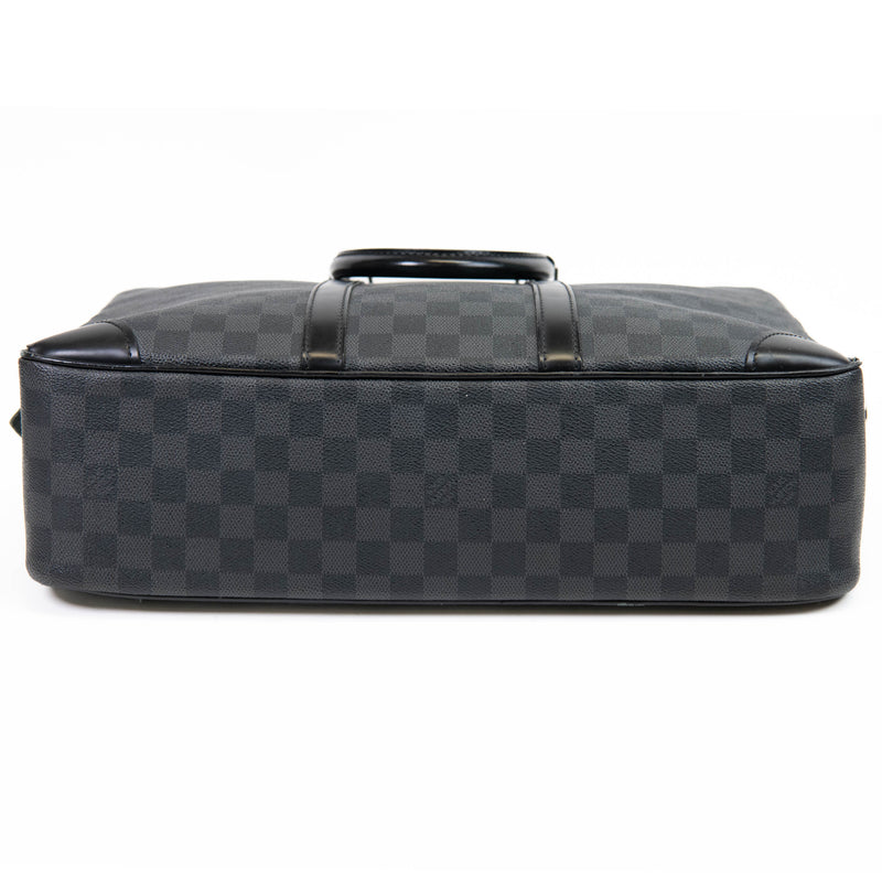 Louis Vuitton Damier Graphite Canvas Porte Documnets Voyage GM Bag