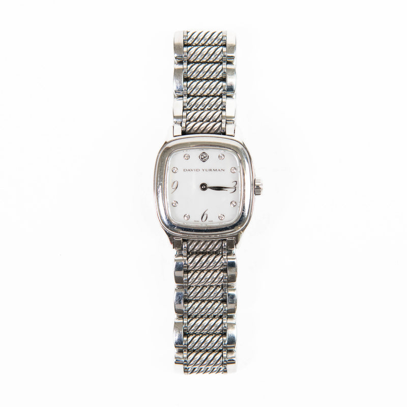 David Yurman Stainless Steel Thoroughbred Quartz Watch