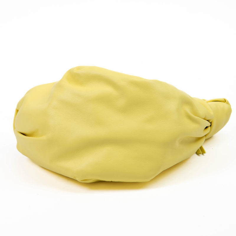 Bottega Veneta Yellow Calfskin Mini Double Knot Bag