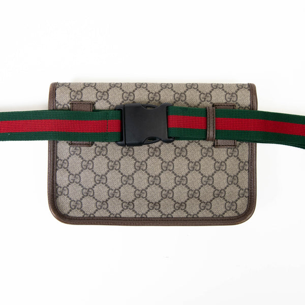 Gucci Beige Canvas Neo Vintage GG Supreme Belt Bag