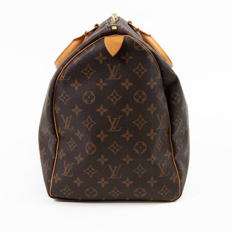 Louis Vuitton Brown Monogram Canvas Keepall 50