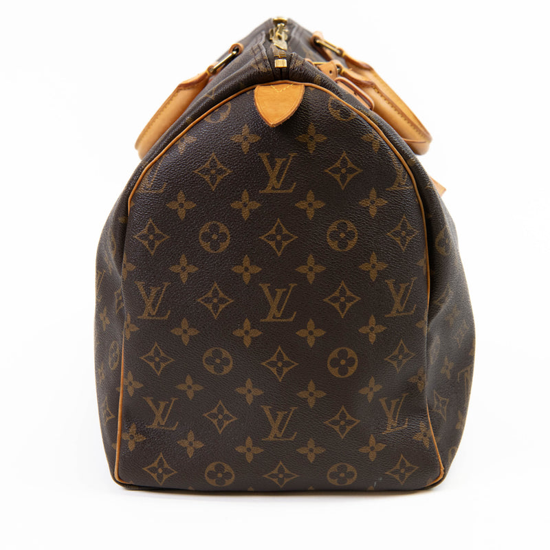 Louis Vuitton Brown Monogram Canvas Keepall 50