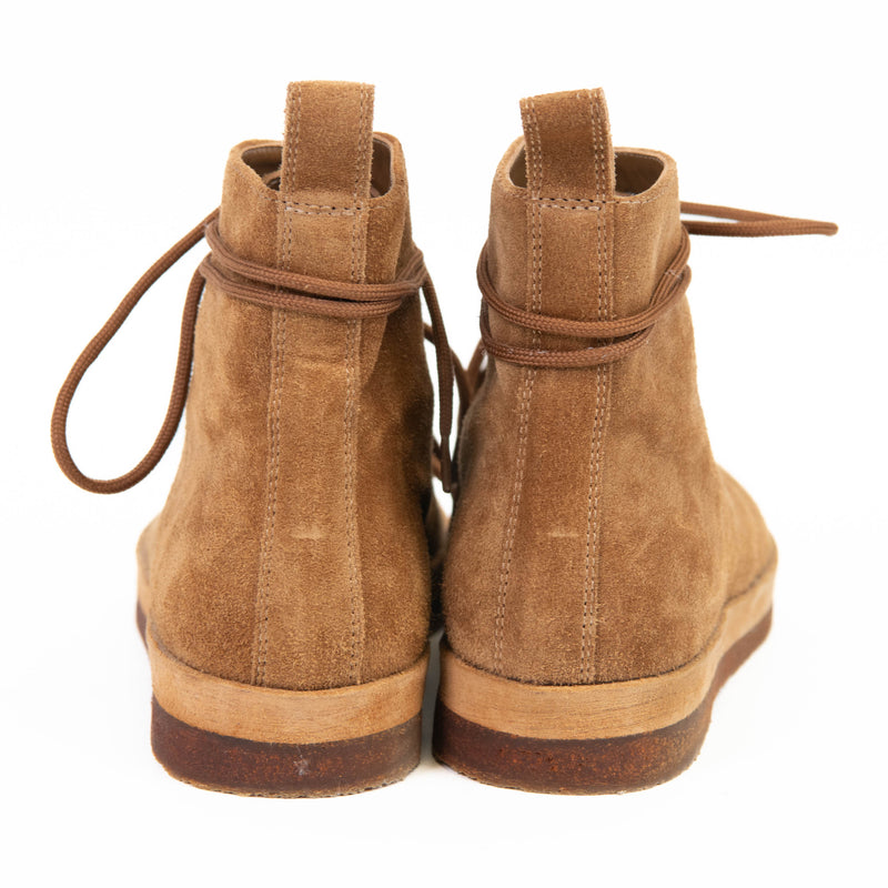 Jenni Kayne Tan Suede Lace-Up Boots 37