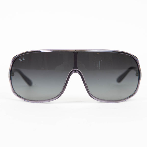 Ray-Ban Black Acetate Shield RB 4082 Sunglasses