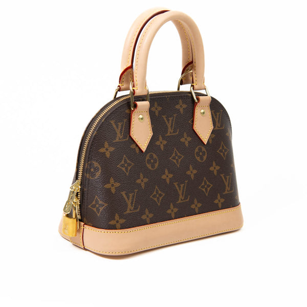 Louis Vuitton Brown Monogram Canvas Alma BB Crossbody