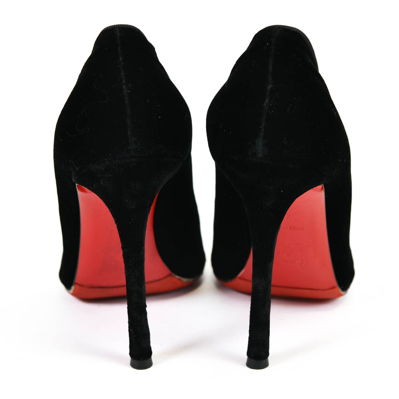 Christian Louboutin Veau Velours Decoltish 100 Pumps Size 40