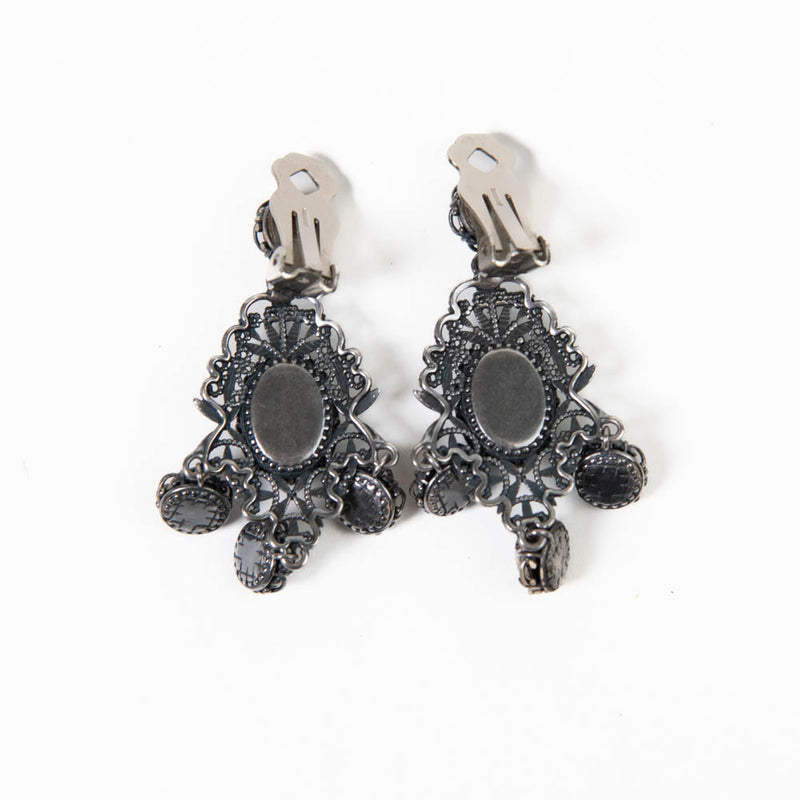 Bottega Venetta Silver Antoinette Earrings