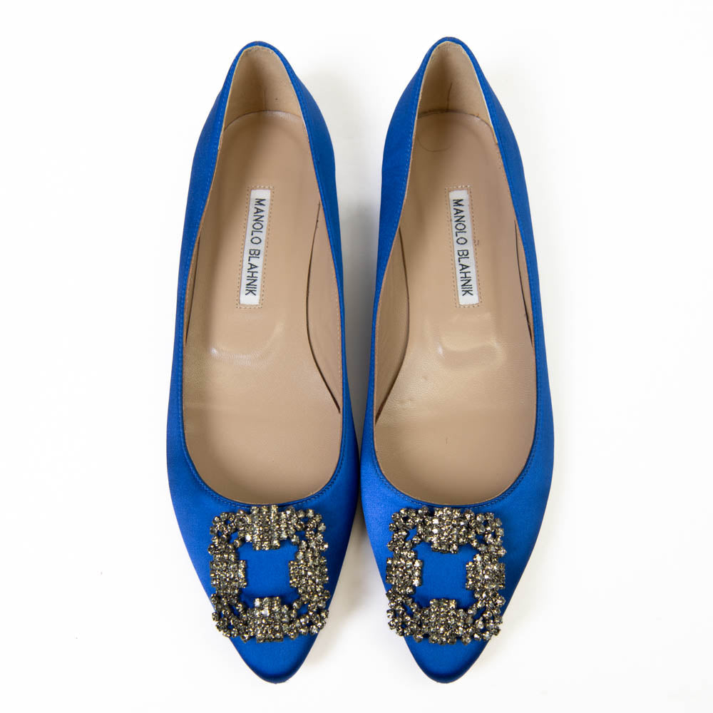 Shops manolo blahnik blue