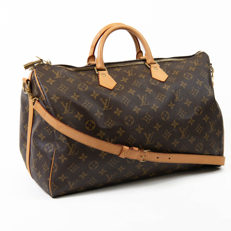 Louis Vuitton Brown Monogram Canvas Bandoulière Keepall 40