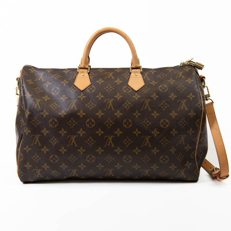 Louis Vuitton Brown Monogram Canvas Bandoulière Keepall 40