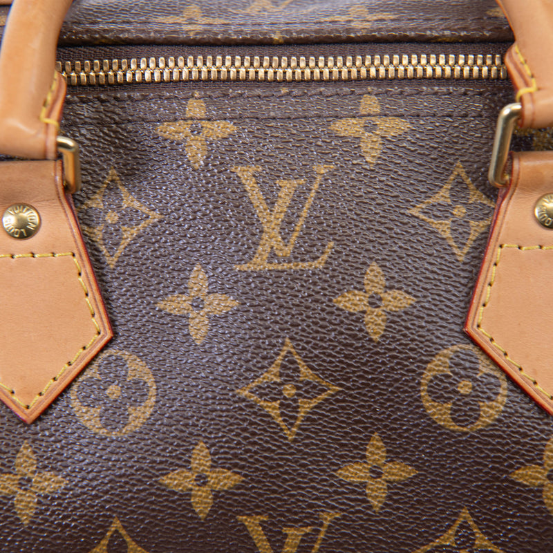 Louis Vuitton Brown Monogram Canvas Bandoulière Keepall 40