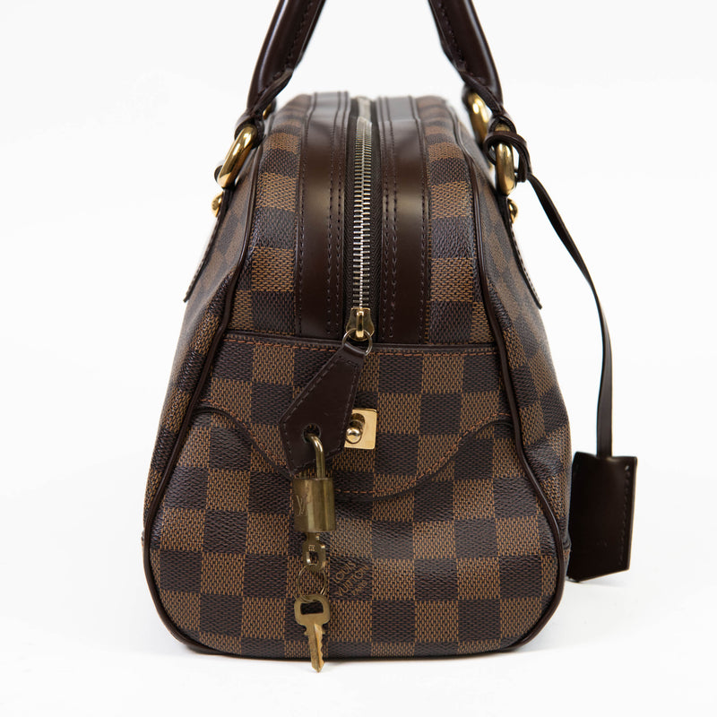 Louis Vuitton Brown Damier Ebene Canvas Duomo Tote Bag