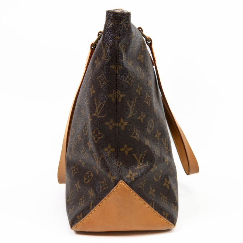 Louis Vuitton Brown Monogram Coated Canvas Cabas Mezzo