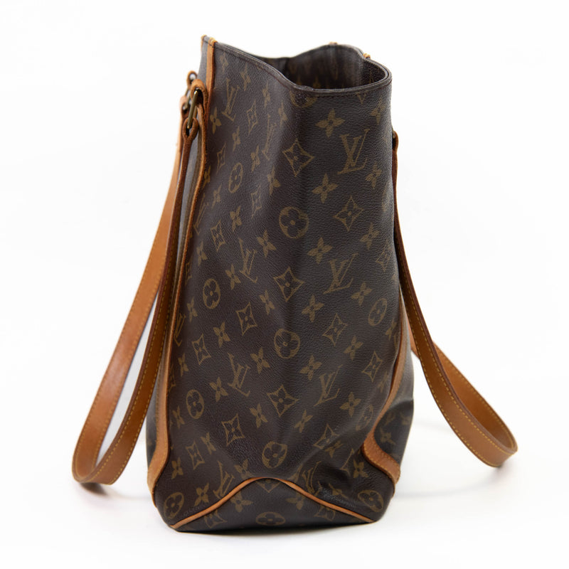 Louis Vuitton Brown Monogram Canvas Sac Shopping Tote