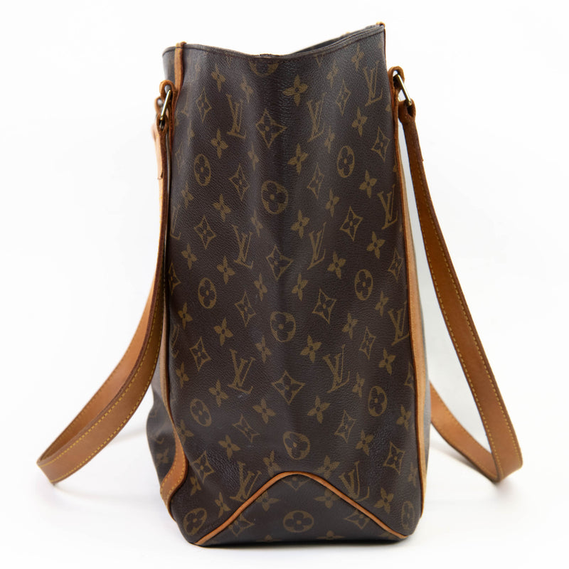 Louis Vuitton Brown Monogram Canvas Sac Shopping Tote