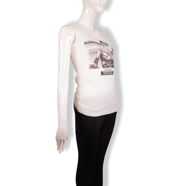 Dolce & Gabbana White Steve McQueen Muscle Tee Size 38