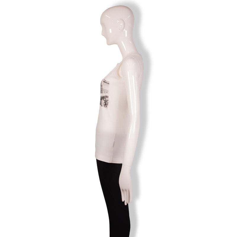 Dolce & Gabbana White Steve McQueen Muscle Tee Size 38