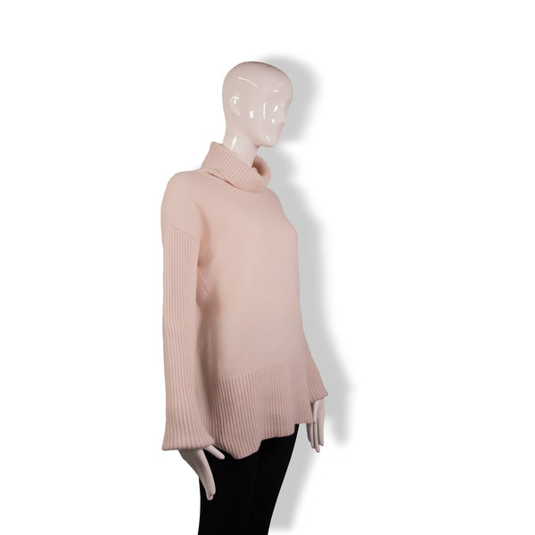 Dolce & Gabbana Blush Pink Turtleneck Sweater Size S