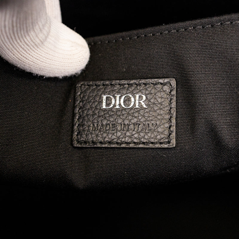 Dior Blue Oblique Monogram East West Tote