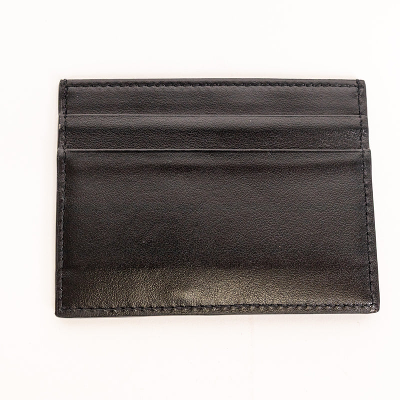 Dolce & Gabbana Black White Logo Card Holder