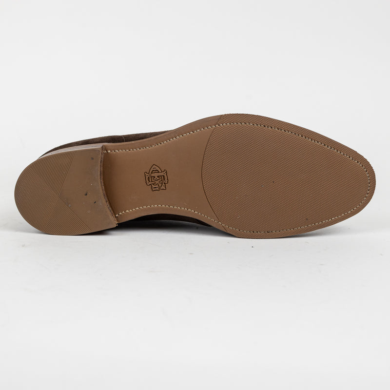 Edward Green Brown Shanklin Suede Booties Size 45