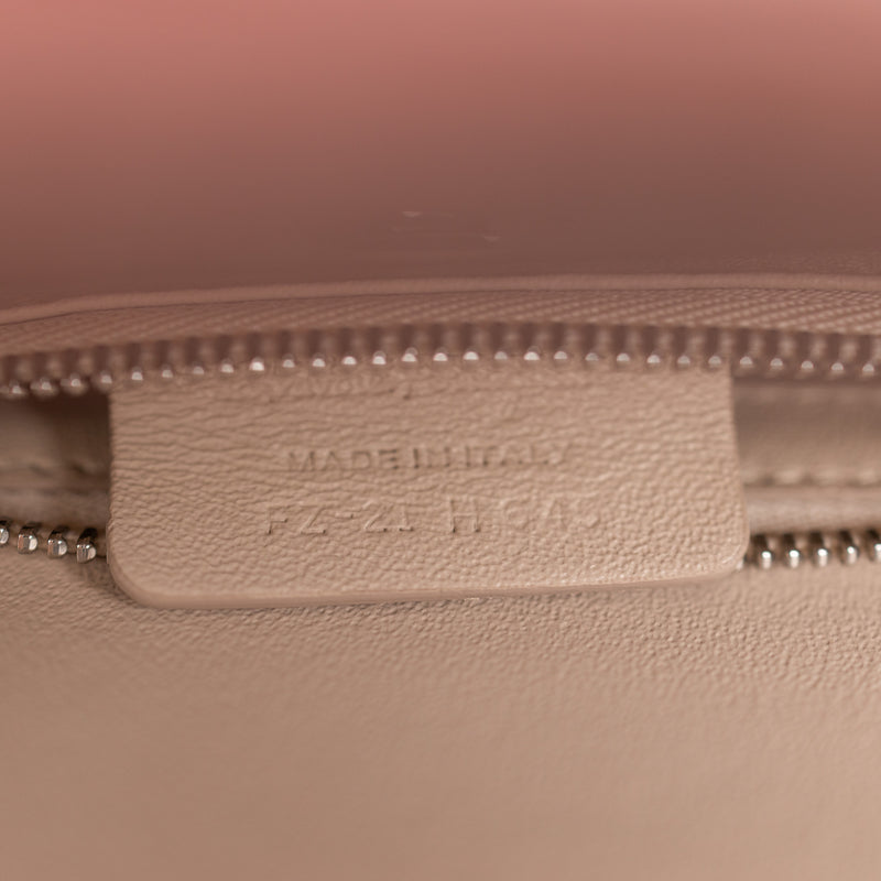 Salvatore Ferragamo Boxy Patent Pink Bag
