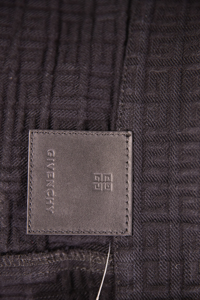 Givenchy Black Gray Graffiti Mini Skirt Size 38